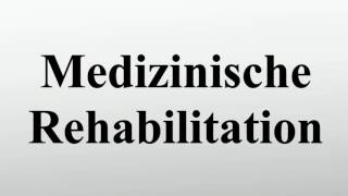 Medizinische Rehabilitation [upl. by Cristi359]