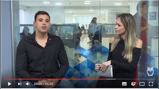 Entrevista  Murilo Marques aprovado em 5º lugar no concurso PMDF  Oficial [upl. by Nosyrb]