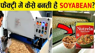 फैक्ट्री में सोयाबीन कैसे बनती हैं  How soyabean is made in factory [upl. by Dustie]