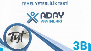 ADAY YAYINLARI TYT DENEME SINAVI GEOMETRİ 34 SORU ÇÖZÜMÜ [upl. by Kalin]