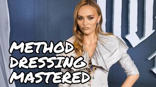 LilyRose Depp Does Method Dressing Right at ‘Nosferatu’ London Premiere [upl. by Dart]