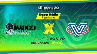 Copa Itália de Vôlei Feminino 2024 Conegliano x Milano NARRAÇÃO AO VIVO  Dimensão Esportiva [upl. by Linetta414]