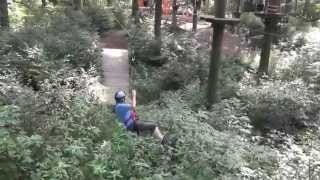 Selbstversuch Tour durch Kletterwald im Habichtswald [upl. by Don]