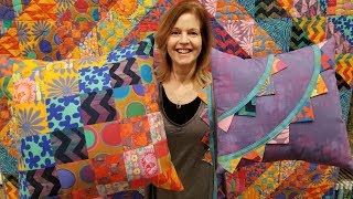 KAFFE FASSETT PILLOWS  YouTube Quilt Giveaway [upl. by Fanni]