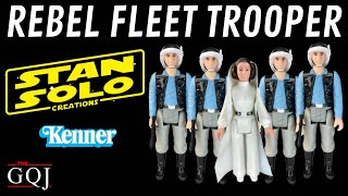 Stan Solo Rebel Fleet Trooper Star Wars 3 34quot Kenner Style Figure [upl. by Aneela]