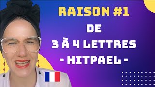 Pourquoi quelques VerbesHébreux ontils 3 lettres en paal mais soudain 4 en hitpael [upl. by Lairbag169]