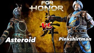 For Honor Asteroid vs Pinkshirtman Wu Lin Rep 70 faceoff who wins [upl. by Brunhilde]