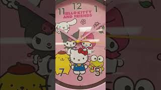 hello kitty wall clockshortclocktowercuteclockhellokittysanrioamazing [upl. by Llewellyn181]