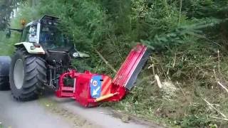 Big Toy Mulcher Test mit Kamps SeppiM Böschungsmulcher und Valtra 8950 Hitec [upl. by Name791]