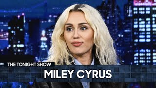 Miley Cyrus Teases Her StarStudded New Years Eve Special with Dolly Parton  The Tonight Show [upl. by Neirda]