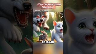 Rossa Dan Kelinci Dalam Bahaya Lagi😱 shorts kucing kucinglucu [upl. by Fadden413]