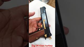 ZiG 14 TISAS made in turkeyZig149mmpistol turkey [upl. by Aidam]