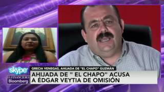 Veytia es culpable de la desaparición de mi papá Grecia Venegas ahijada del “Chapo” Guzmán [upl. by Eberle]