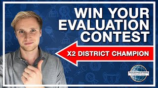 Win Your Toastmasters Speech Evaluation Contest  Ultimate Guide [upl. by Issor]