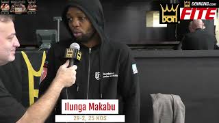 Ilunga Junior Makabu talks about his Title fight with Noel Mikaelian [upl. by Buckler]