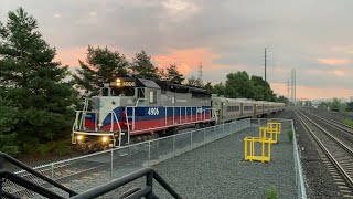 A Short Evening w NJ Transit amp Amtrak  Secaucus Junction 81023 [upl. by Darelle]