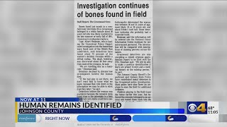 Human remains identified 30 years after being found in Greenwood [upl. by Deutsch]