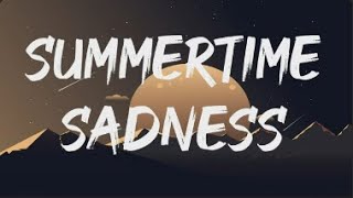 Lana Del Rey  Summertime Sadness Lyrics [upl. by Ailel]