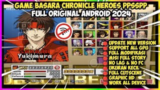 Game Basara Chronicle Heroes PPSSPP Full Offline Ukuran Kecil Di Android Terbaru 2024 [upl. by Dnalel]