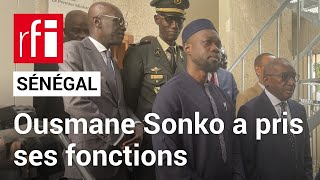 Sénégal  passation de service entre Sidiki kaba amp Ousmane Sonko • RFI [upl. by Ofloda]