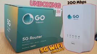 Go Telecom 5G  200 Mbps Wireless WIFI Unboxing [upl. by Niatsirt]