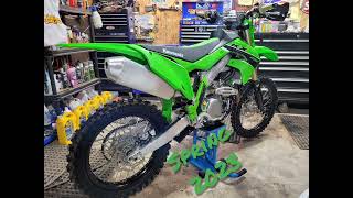 2023 KX450 ACCESSORIES [upl. by Iruam]