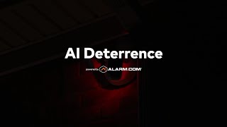 Alarmcom AI Deterrence [upl. by Edgell902]