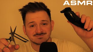 ASMR Your First Haircut  Barbershop Roleplay 💈 [upl. by Aicella246]