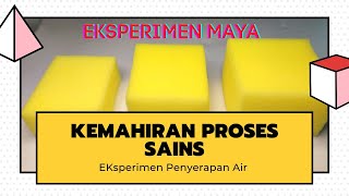 Kemahiran Proses Sains  Eksperimen Penyerapan Latihan [upl. by Enyt]