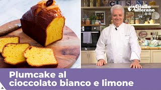 PLUMCAKE AL CIOCCOLATO BIANCO E LIMONE di Iginio Massari [upl. by Einitsed204]