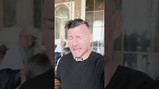 Bisping STOPS a THIEF in PARIS stealing REBECCAS BAG [upl. by Tahmosh]