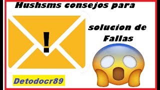 Hushsms frp no llega el SMS posible Solución Descargar Hushsms Apk Para eliminar cuentas de google [upl. by Chenee411]