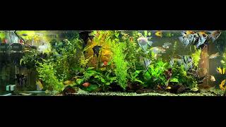 angelfish community tank [upl. by Hansen]