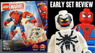 EARLY REVIEW LEGO 2025 quotSpiderMan Mech Vs ANTIVENOMquot Set 76308 [upl. by Leerzej855]