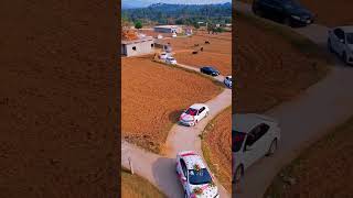 Drone Video Wedding Car 🚗 By Malkeet films punjabi viralvideo trend trending [upl. by Einhoj]