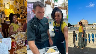 An Unforgettable Cooking Class in Rome  Reactions and Conversations with Strangers [upl. by Devehcoy]