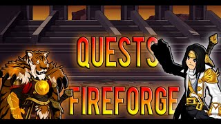 AQWJoin FireForge FULL Walkthrough [upl. by Naryb]