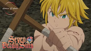 Meliodas VS King FULL FIGHT SCENE  Seven Deadly Sins  Nanatsu no Taizai [upl. by Marven]