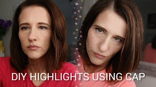 DIY Cap Highlights  Easy Beginner Guide Using Professional Hair Products highlights bradmondo [upl. by Secrest525]