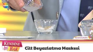 Cilt rengini açmaya yardımcı maske yapımı [upl. by Asiela]