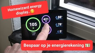 Krijg inzicht in je energieverbruik met een HomeWizard energy display [upl. by Odelinda242]