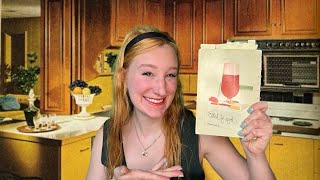 Midwestern Mom Flips Through Cookbooks With You 60s ASMR [upl. by Lienahs408]