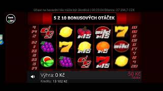 Double Game 2 Bonus Game 50 CZK [upl. by Dumanian]