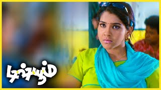 Dishyum Tamil Movie  Sandhya meets Jiiva after long time  Jiiva  Sandhya  Pakru  Nassar [upl. by Ainnek]