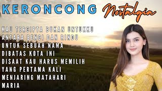 KERONCONG NOSTALGIA  Disini dibatas kota ini Maria [upl. by Adnema]