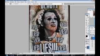 Tutorial  Mixed Media Textildruck  Fotografie Leinwand Siebdruck und ab aufs TShirt [upl. by Phelan]