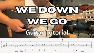 Way down we go by KALEO  Guitar Tutorial [upl. by Stalk]