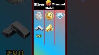 Silver vs gold vs diamond [upl. by Rubel554]