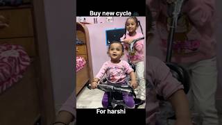 Harshi ki first cycle 🚴‍♂️SURPRISE 🎁 familyvlog love surprise dailyvlogs viral [upl. by Ornas]