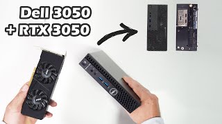 Dell 3050 Micro  RTX 3050 LP 6G via M2 slot will it work [upl. by Herrle]